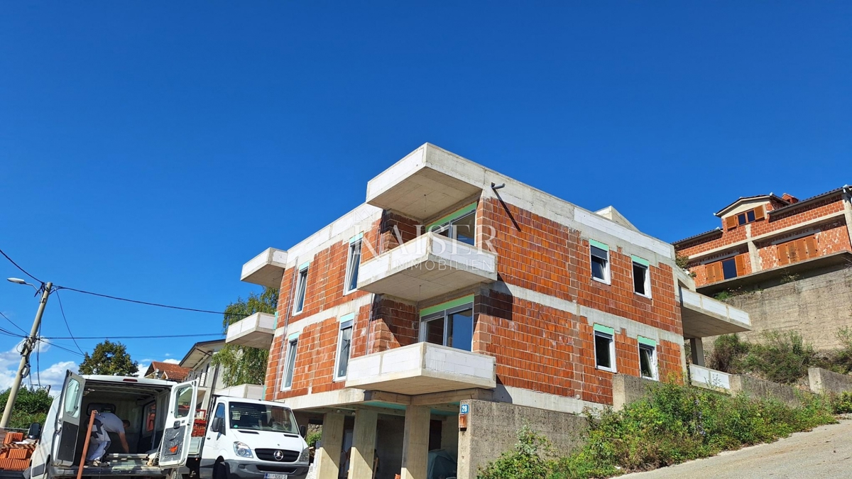 Rijeka, Drenova - appartamento con due camere da letto in un nuovo edificio