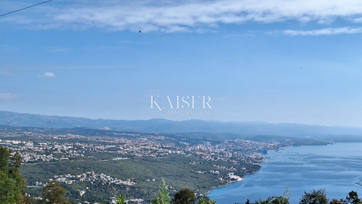 Matulji, Bregi, terreno edificabile per 2 ville