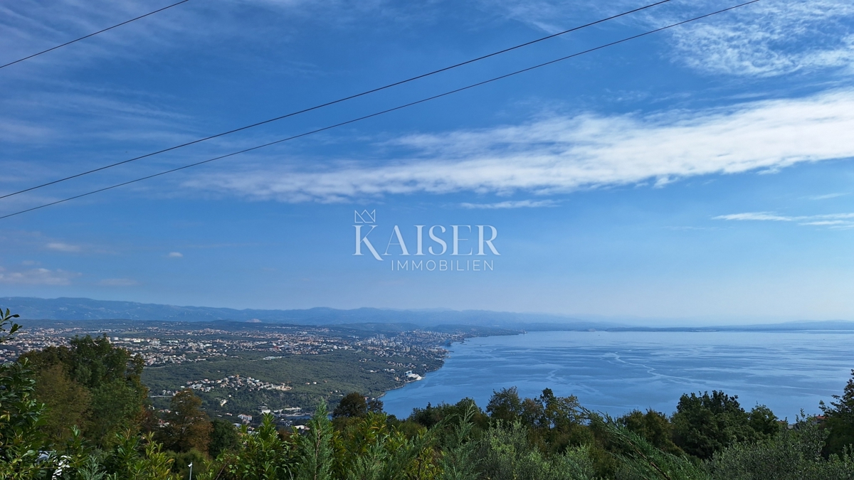 Matulji, Bregi, terreno edificabile per 2 ville