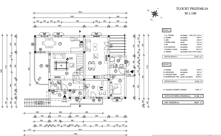 Casa Klimno, Dobrinj, 266m2