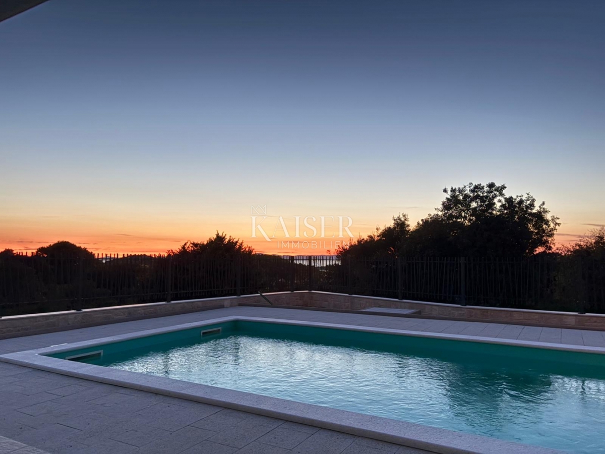 Drage, Pakoštane - Lussuosa casa bifamiliare con piscina e terrazza sul tetto