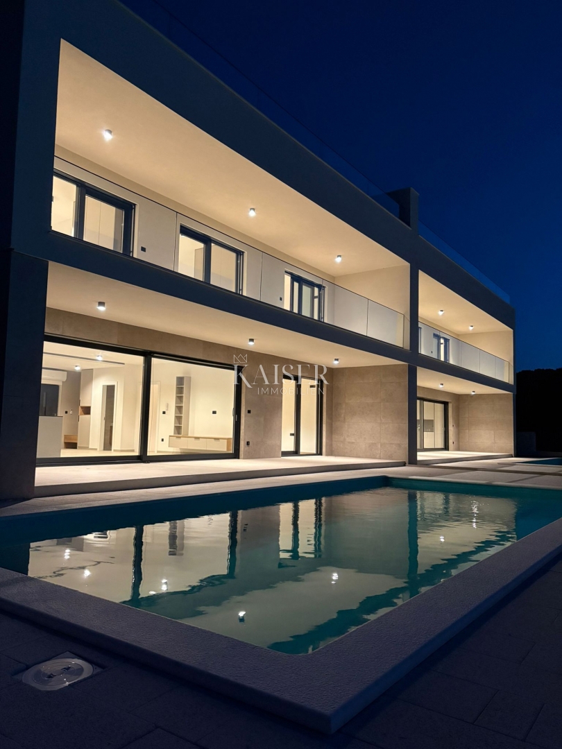 Drage, Pakoštane - Lussuosa casa bifamiliare con piscina e terrazza sul tetto