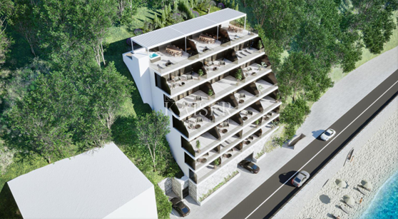 Jesenice, Dugi rat - Lussuoso appartamento con due camere da letto S302 con vista panoramica, prima fila al mare