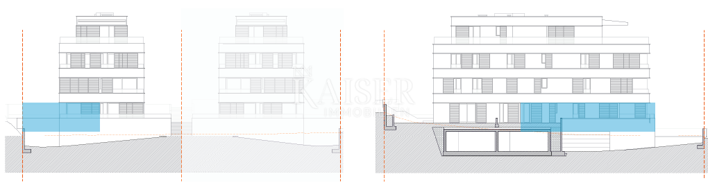 Kaštel Sućurac, Spalato - Confortevole appartamento con due camere da letto (S3) al piano terra con giardino privato