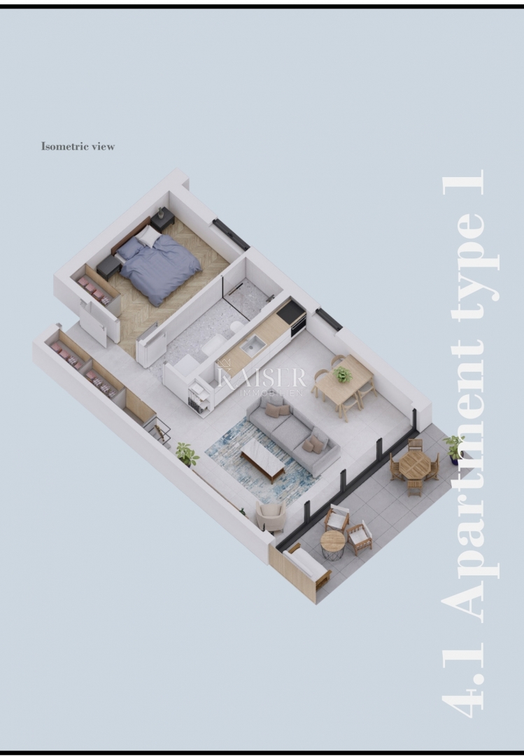 Istria, Šorići - moderno appartamento vicino a Rovigno