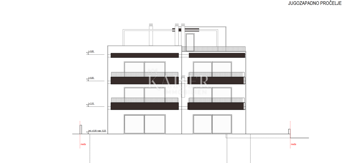 Sukošan AP3 piano terra 2 camere da letto 57,39 m2
