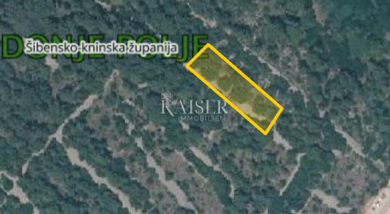Земля під забудову Zablaće, Šibenik - Okolica, 2.119m2