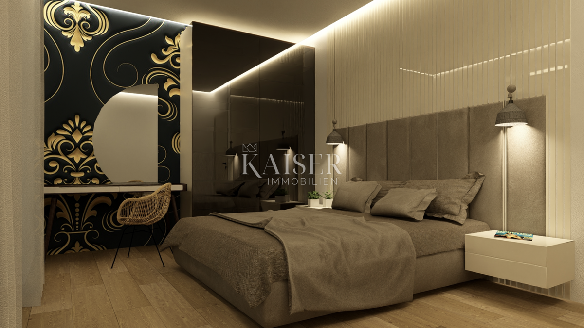 Opatija - Ičići, esclusivo appartamento con tre camere da letto e vista panoramica sul mare