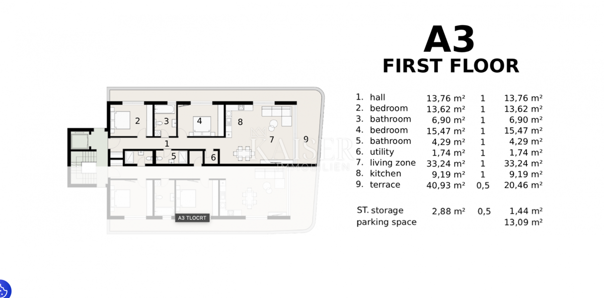 Opatija - Ičići, esclusivo appartamento con tre camere da letto e vista panoramica sul mare