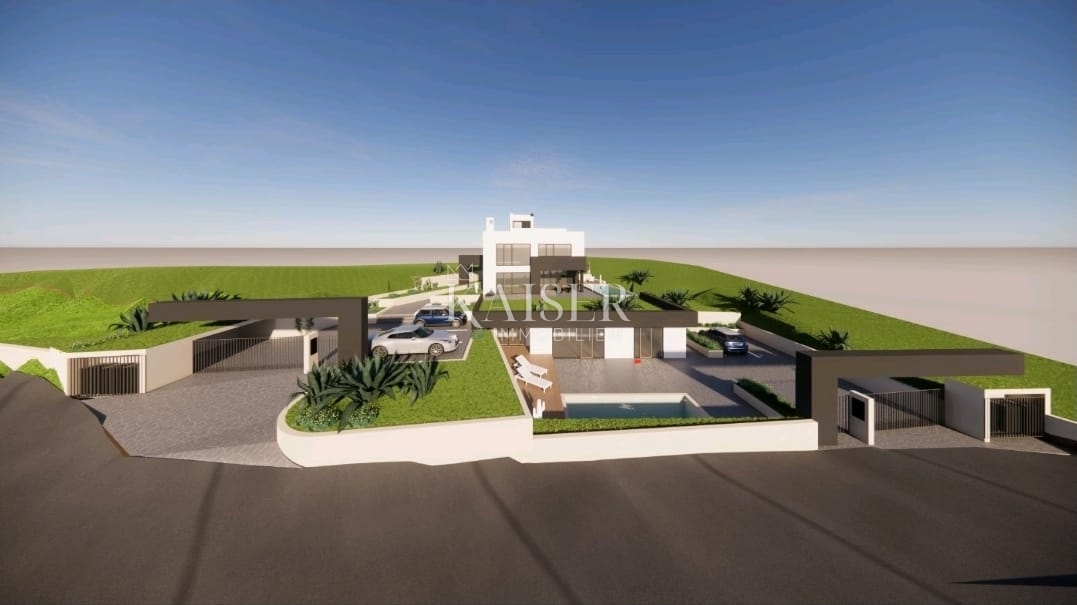 Lovran – due case in costruzione con vista panoramica sul Quarnero