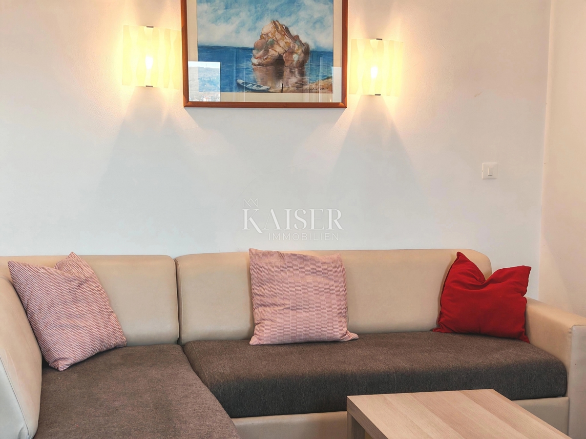 Isola di Krk, Čižići - appartamento con due camere da letto 55m2, a soli 60m dal mare