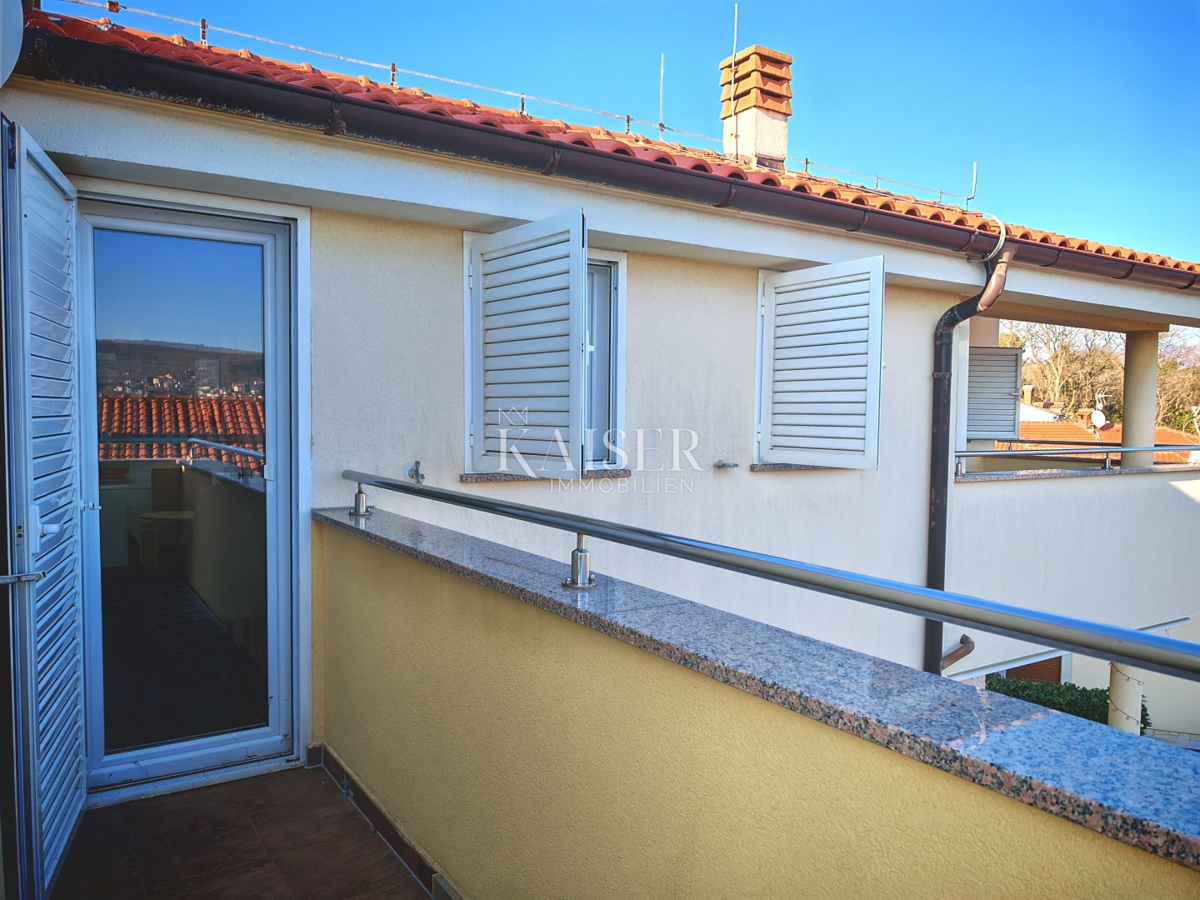 Isola di Krk, Čižići - appartamento con due camere da letto 55m2, a soli 60m dal mare