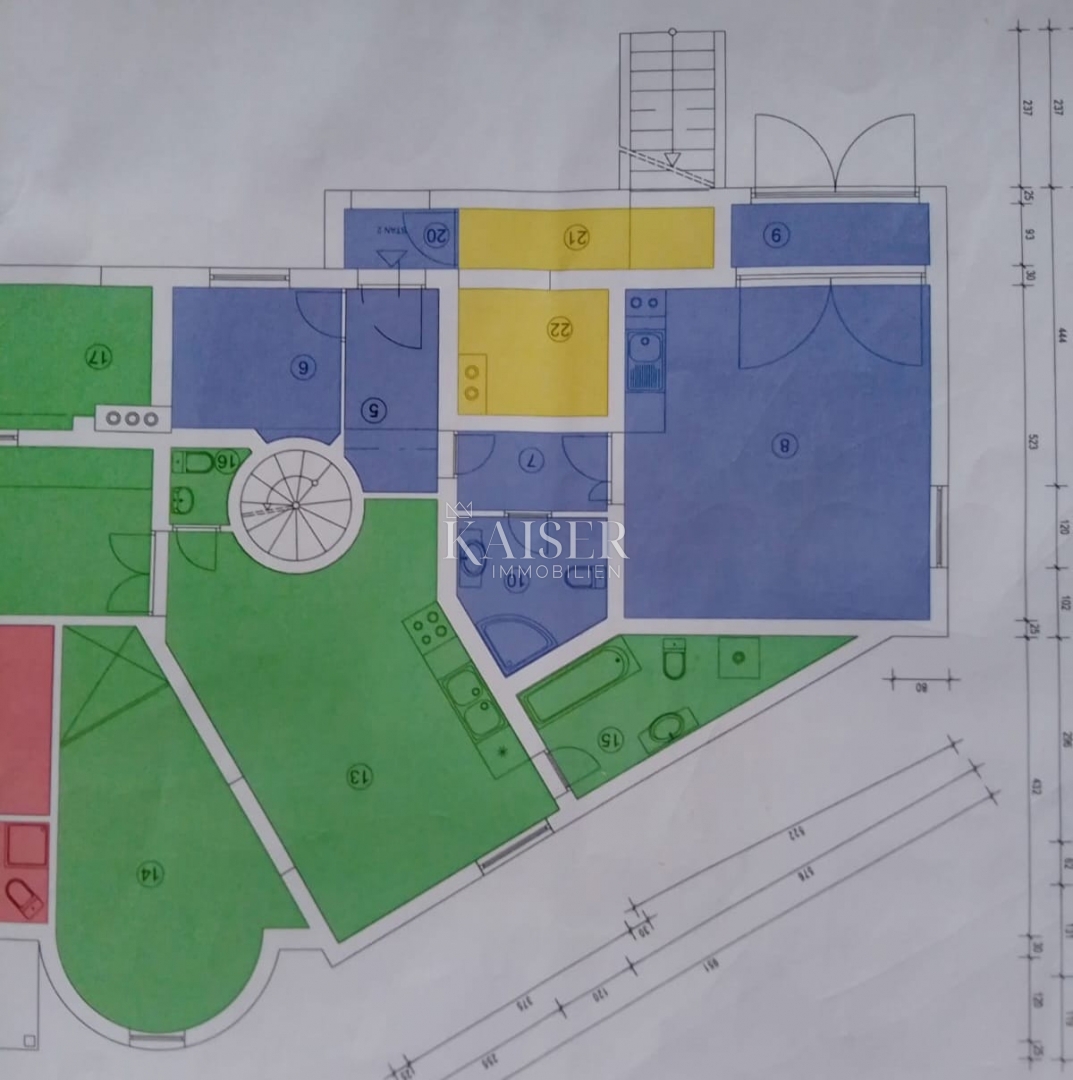 Appartamento Malinska, Malinska-Dubašnica, 41,21m2