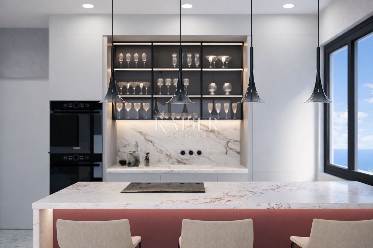 Opatija, Pobri – Residenza di lusso con vista panoramica sul mare