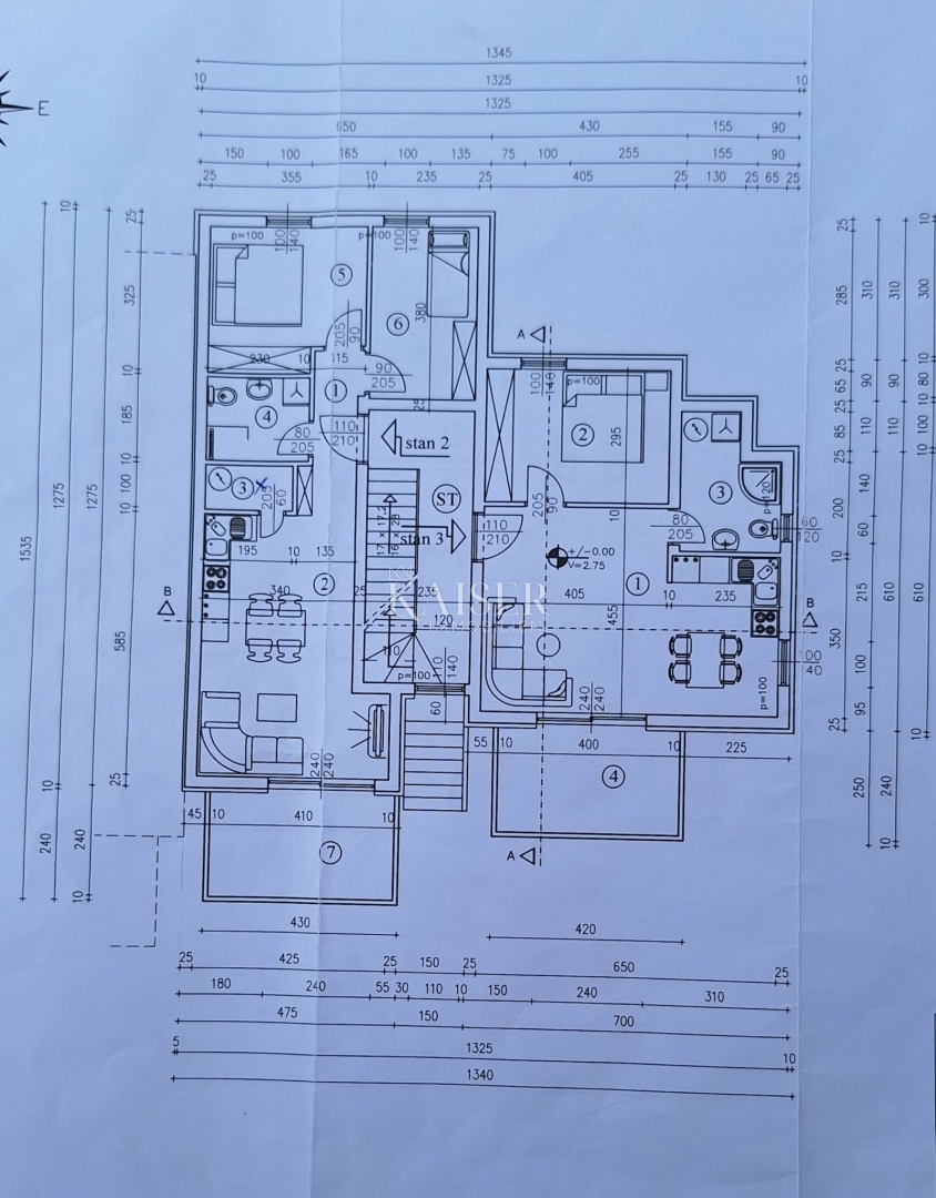 Appartamento Podmurvice, Rijeka, 114m2