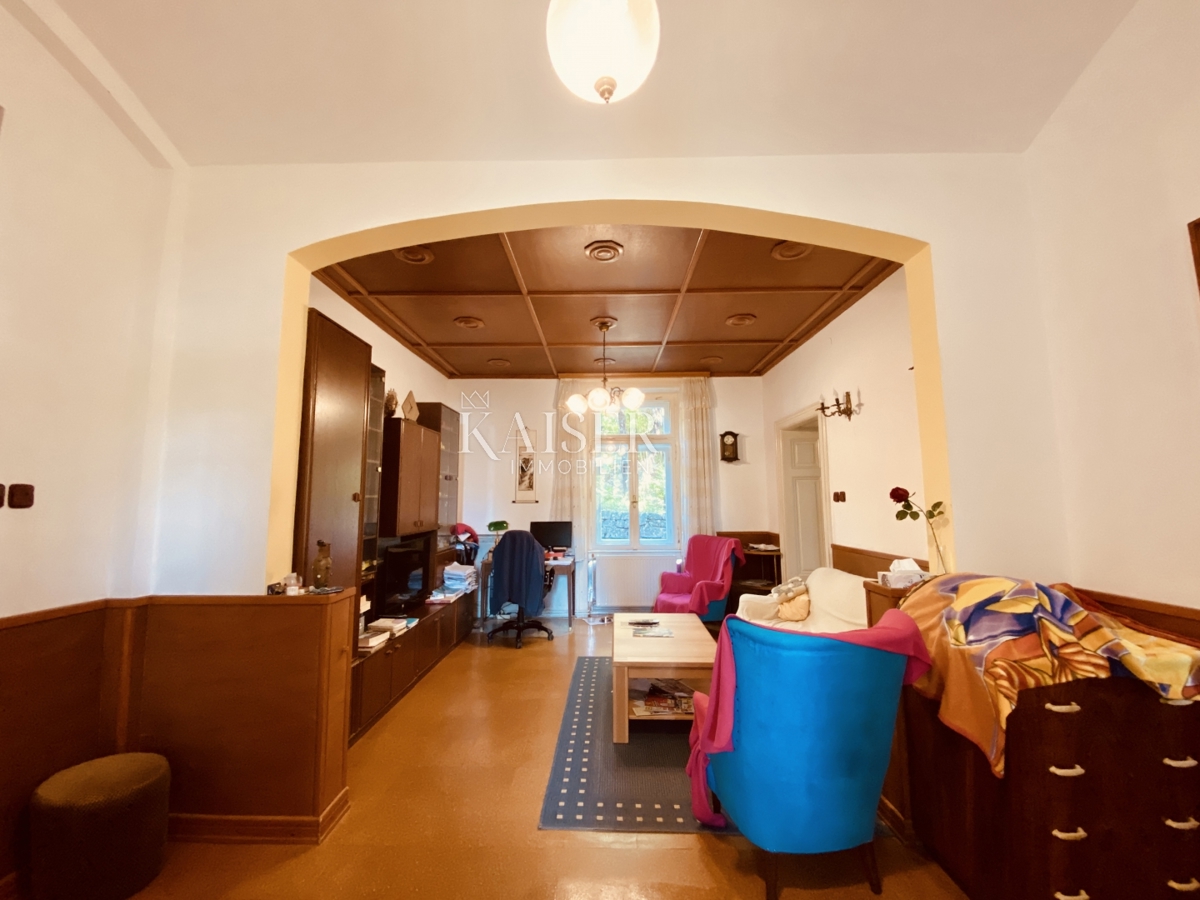 Opatija – Appartamento al piano terra di una villa austro-ungarica, 2a fila al mare