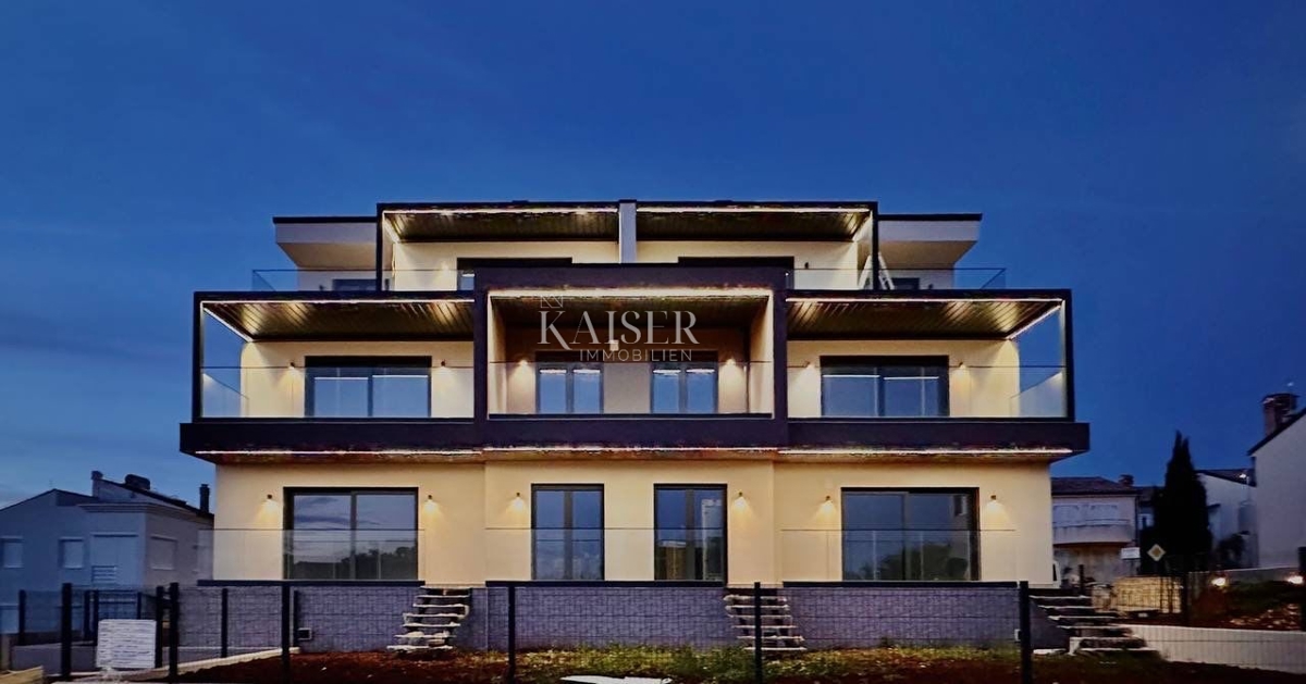 Medulin – Appartamento con 2 camere da letto al 2. piano, 100 m dal mare (43/8)