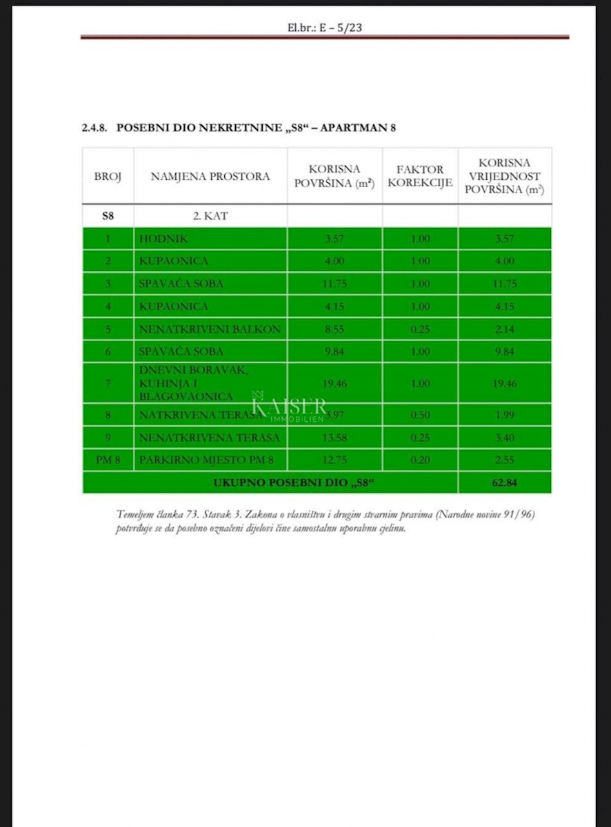 Medulin – Appartamento con 2 camere da letto al 2. piano, 100 m dal mare (43/8)