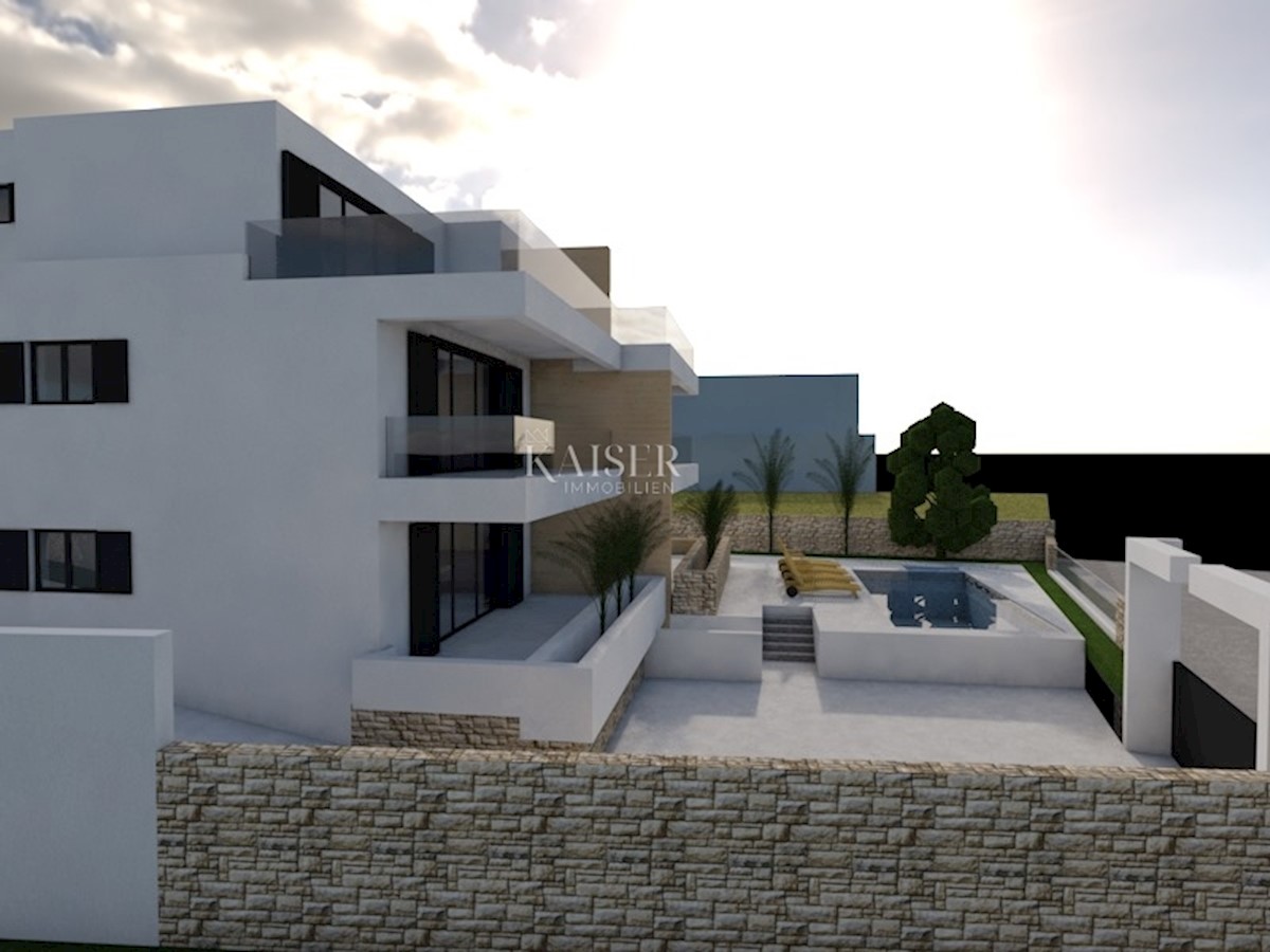 Isola di Pag, Metajna - appartamento 2BR+DB, 2° piano, 100 m dal mare