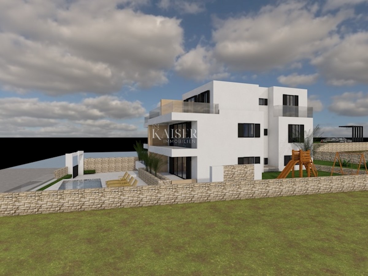 Isola di Pag, Metajna - appartamento 2BR+DB, 2° piano, 100 m dal mare