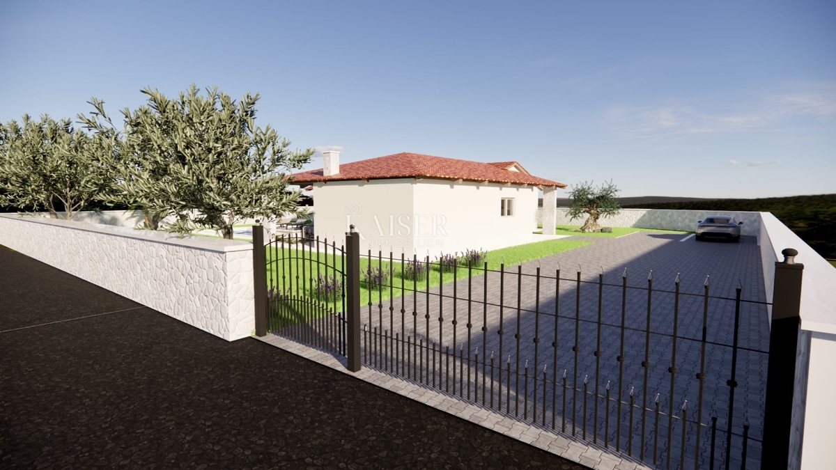 Labin - nuova costruzione in una posizione tranquilla, 150 m2