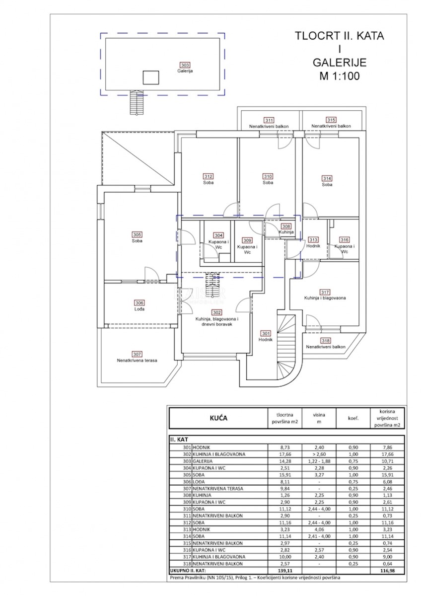 Novi Vinodolski, Klenovica - Villa da ristrutturare 322m2