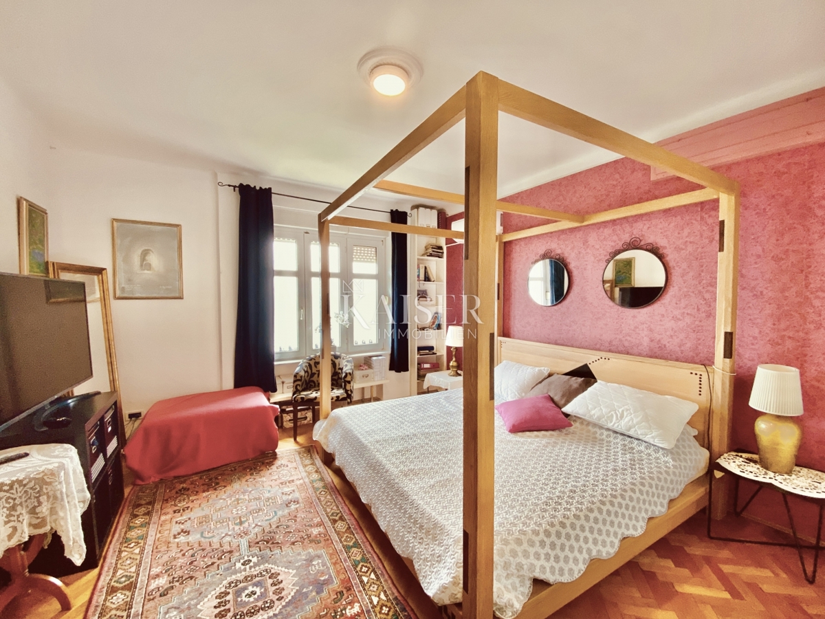 Abbazia – Possibile scambio! Intero piano + mansarda di una villa storica a 100 m dal mare