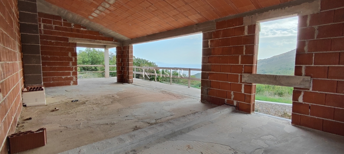 Brestova - villa con vista mare, 210 m2