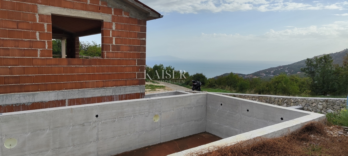 Brestova - villa con vista mare, 210 m2