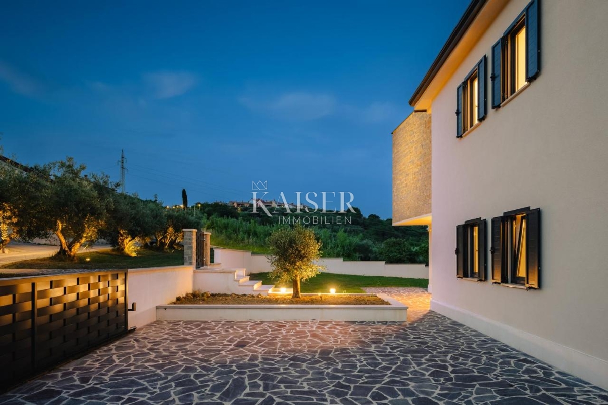 Istria, Buie - villa rustica con vista panoramica sul vigneto