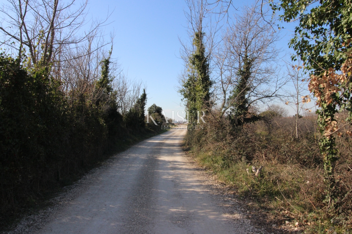Istria, Medolino - terreno agricolo 618m2 vicino alla zona edificabile