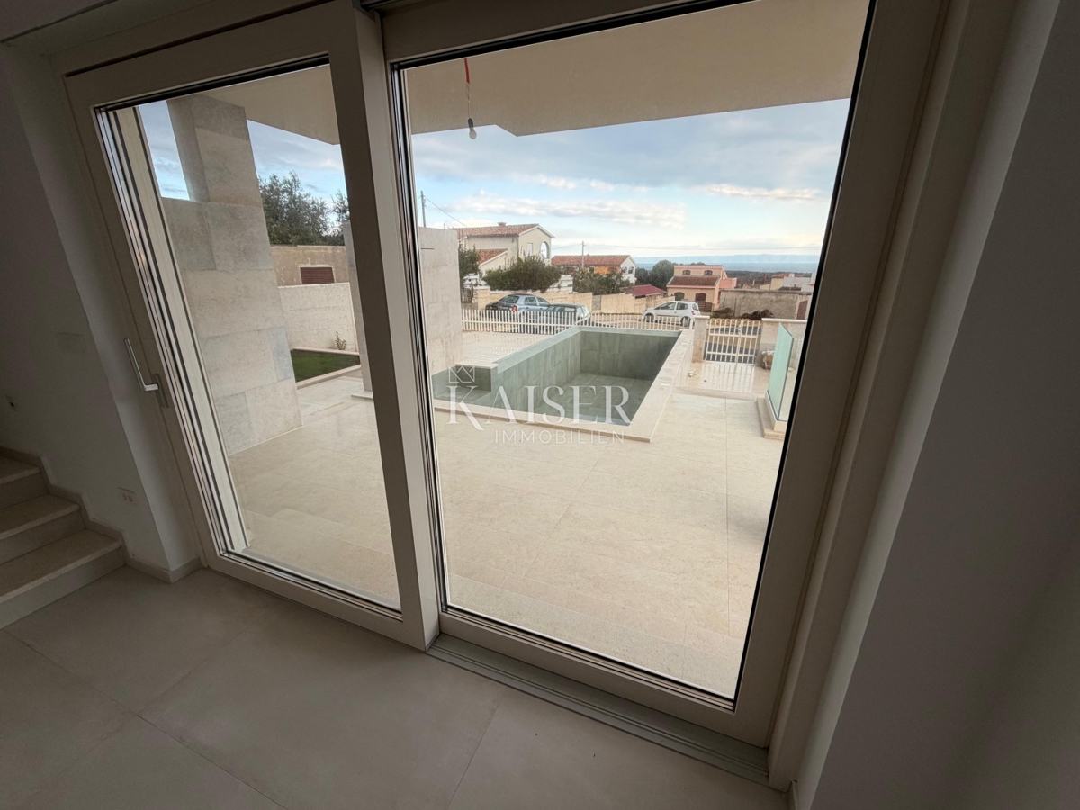 Istria, Ližnjan, villa moderna con splendida vista mare