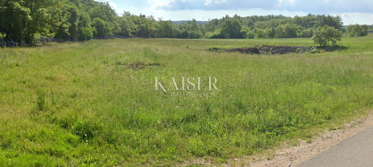 Istria, Sveti Petar u Šumi - terreno agricolo 10.000 m2 vicino alla zona di costruzione