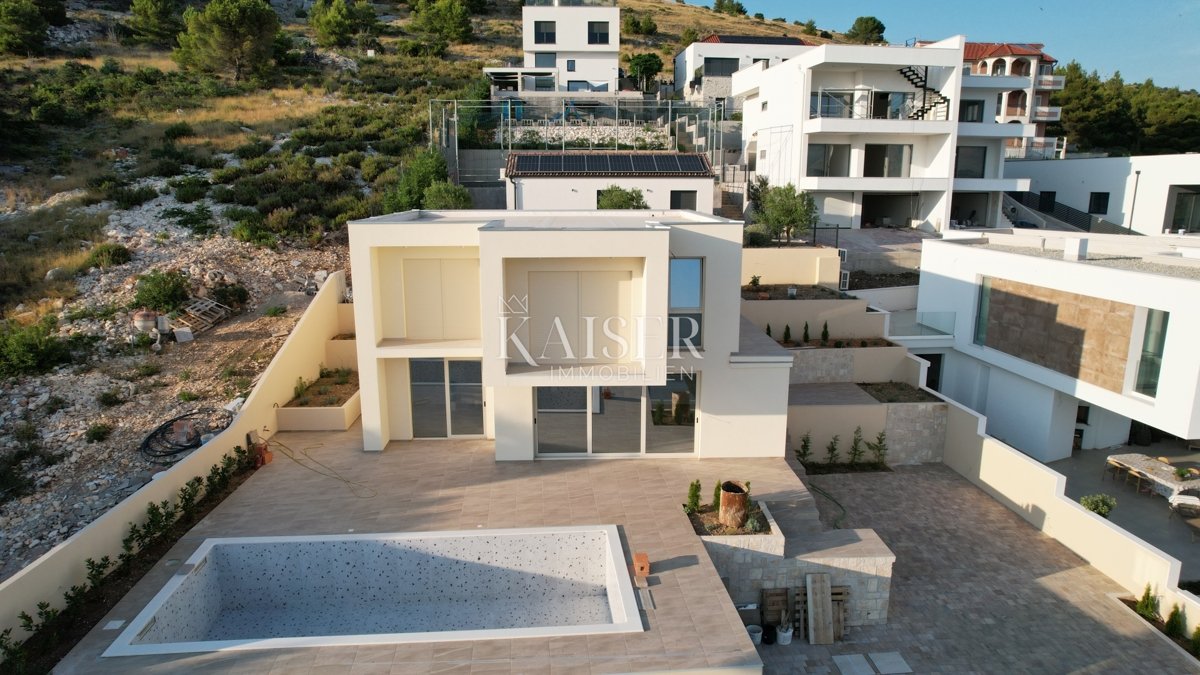 Žaborić, Jasenovo - Lussuosa casa trilocale di 171,15 m² con vista panoramica sul mare