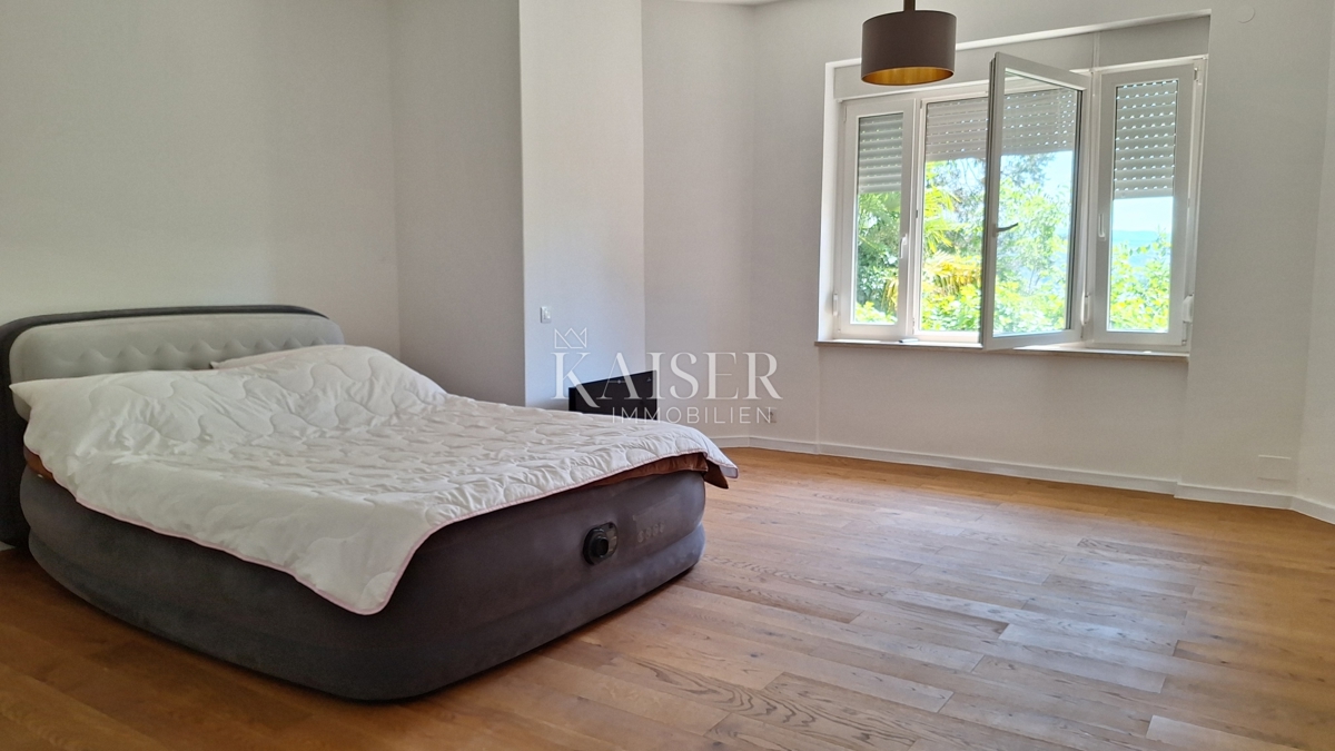 Abbazia, vicino al centro, appartamento 152 m2, piano terra