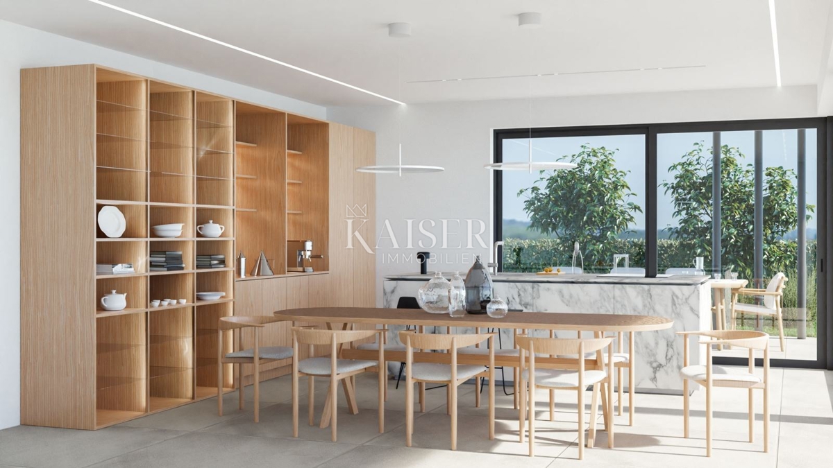 Istria, Parenzo, dintorni - villa moderna con piscina, 330m2