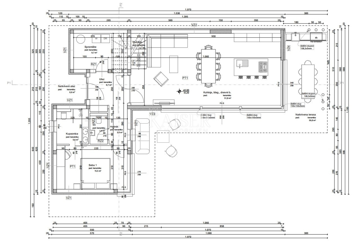 Istria, Parenzo, dintorni - villa moderna con piscina, 330m2