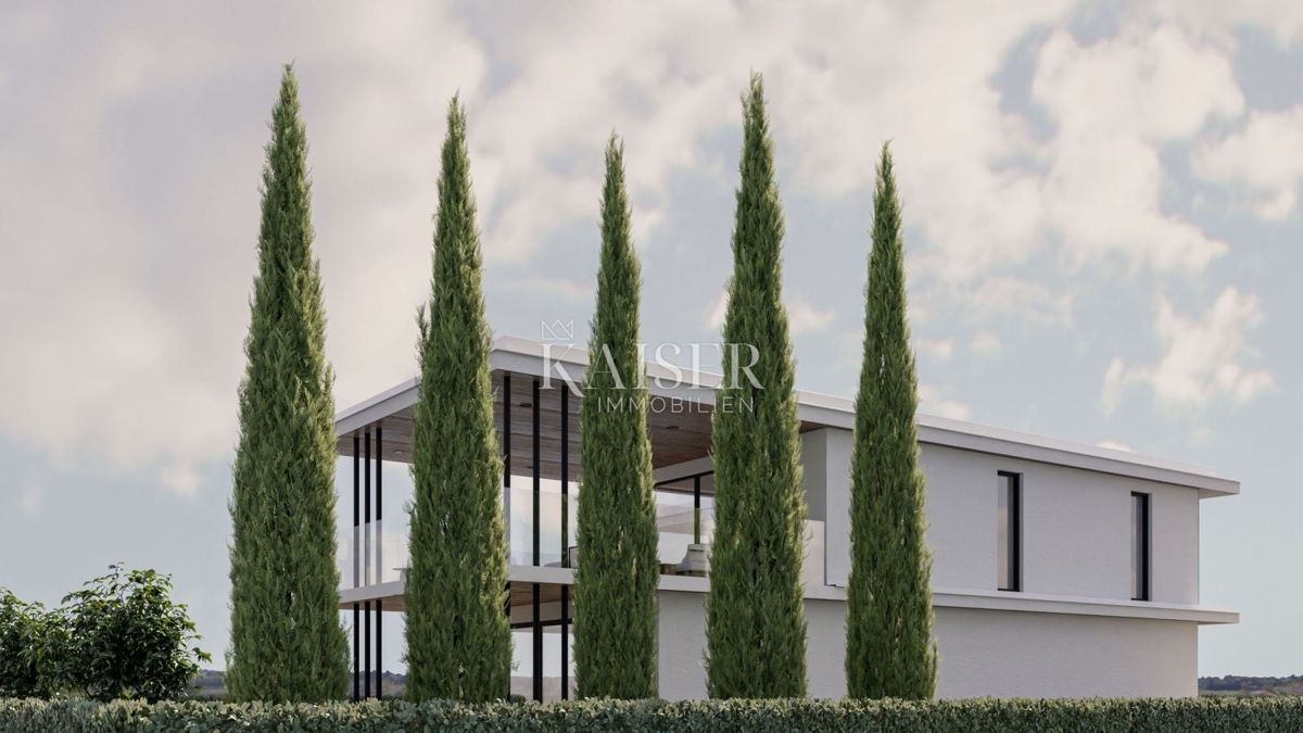 Istria, Parenzo, dintorni - villa moderna con piscina, 330m2