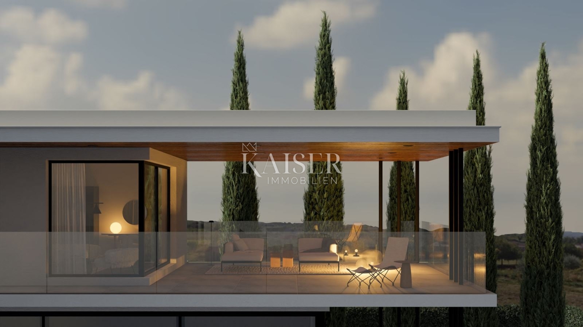 Istria, Parenzo, dintorni - villa moderna con piscina, 330m2