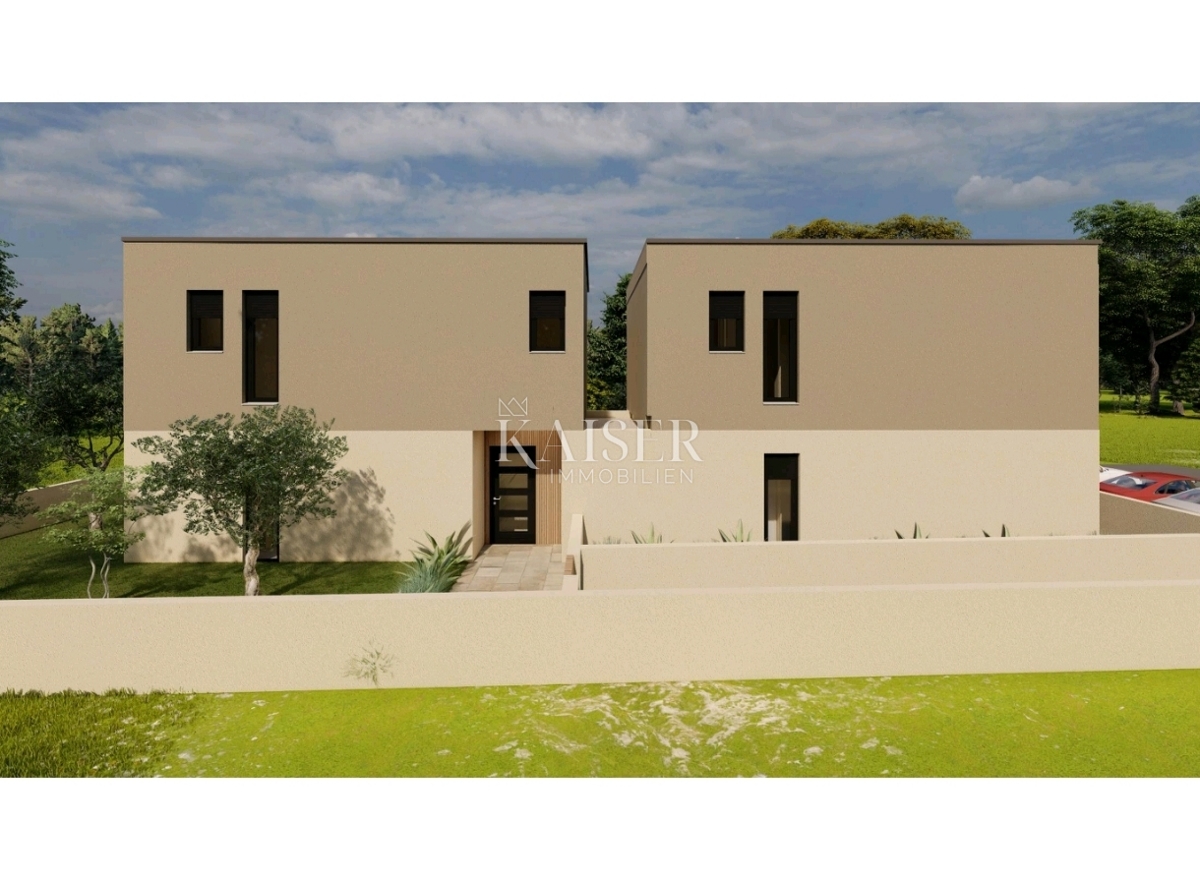 Istria, Parenzo - casa bifamiliare con piscina