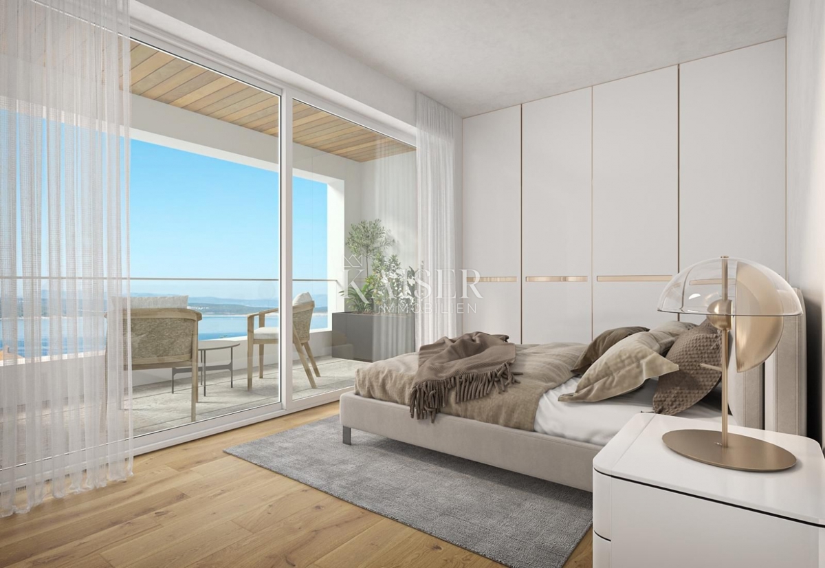 Crikvenica - casa di 95m2 con vista panoramica e piscina