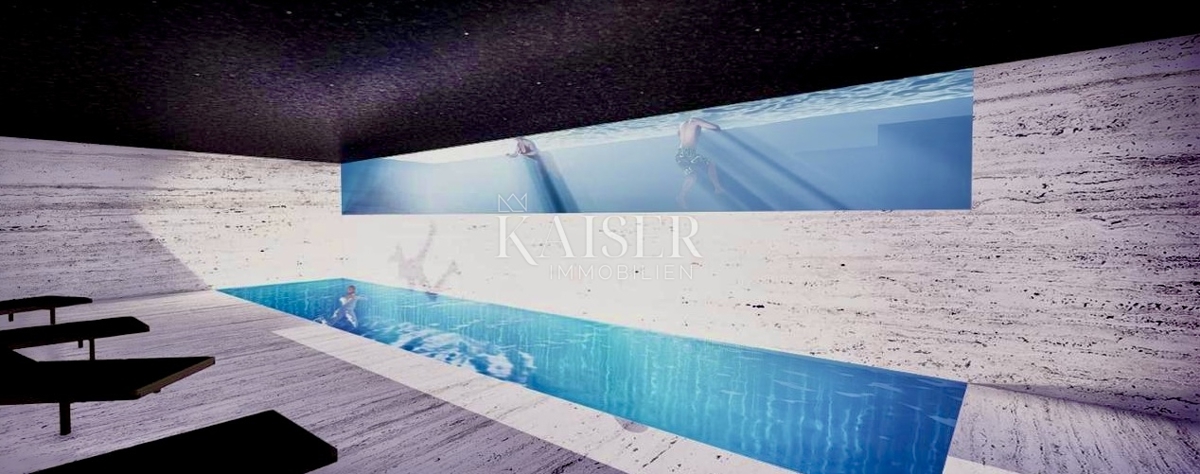 Opatija, Kolavići – Terreno edificabile con permesso di costruzione per una villa di lusso