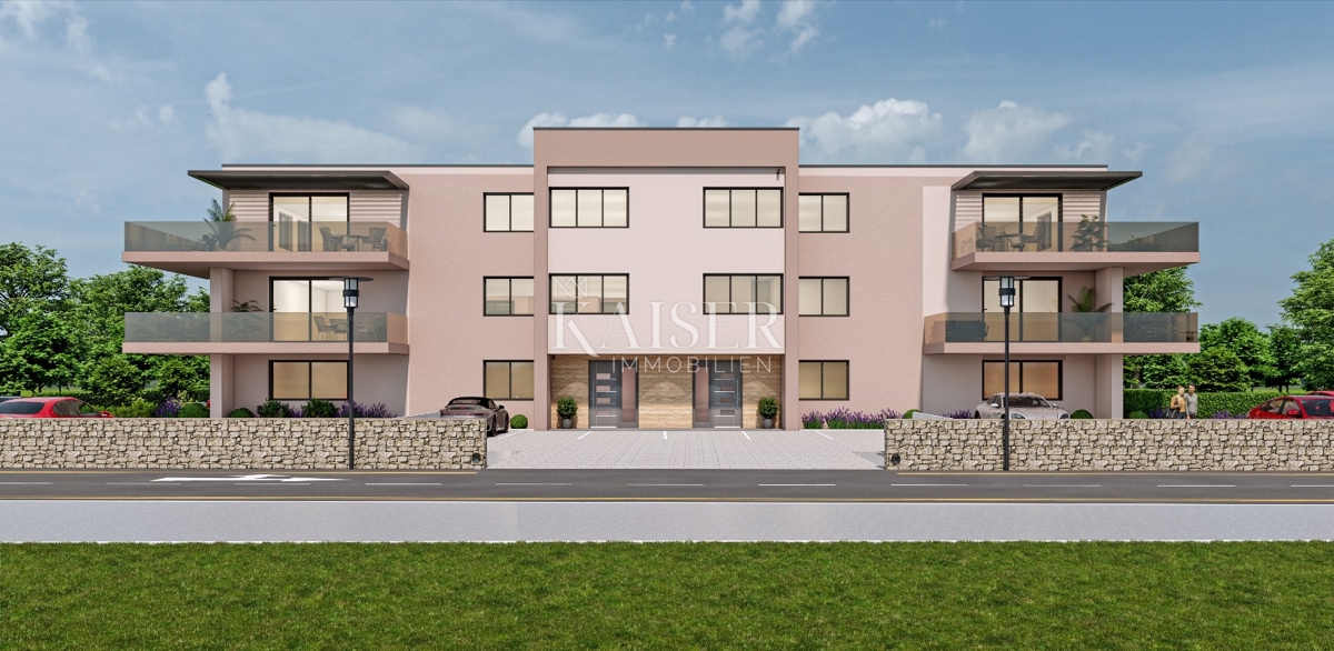 Istria - Parenzo, appartamento con due camere da letto e giardino a 2 km dal mare