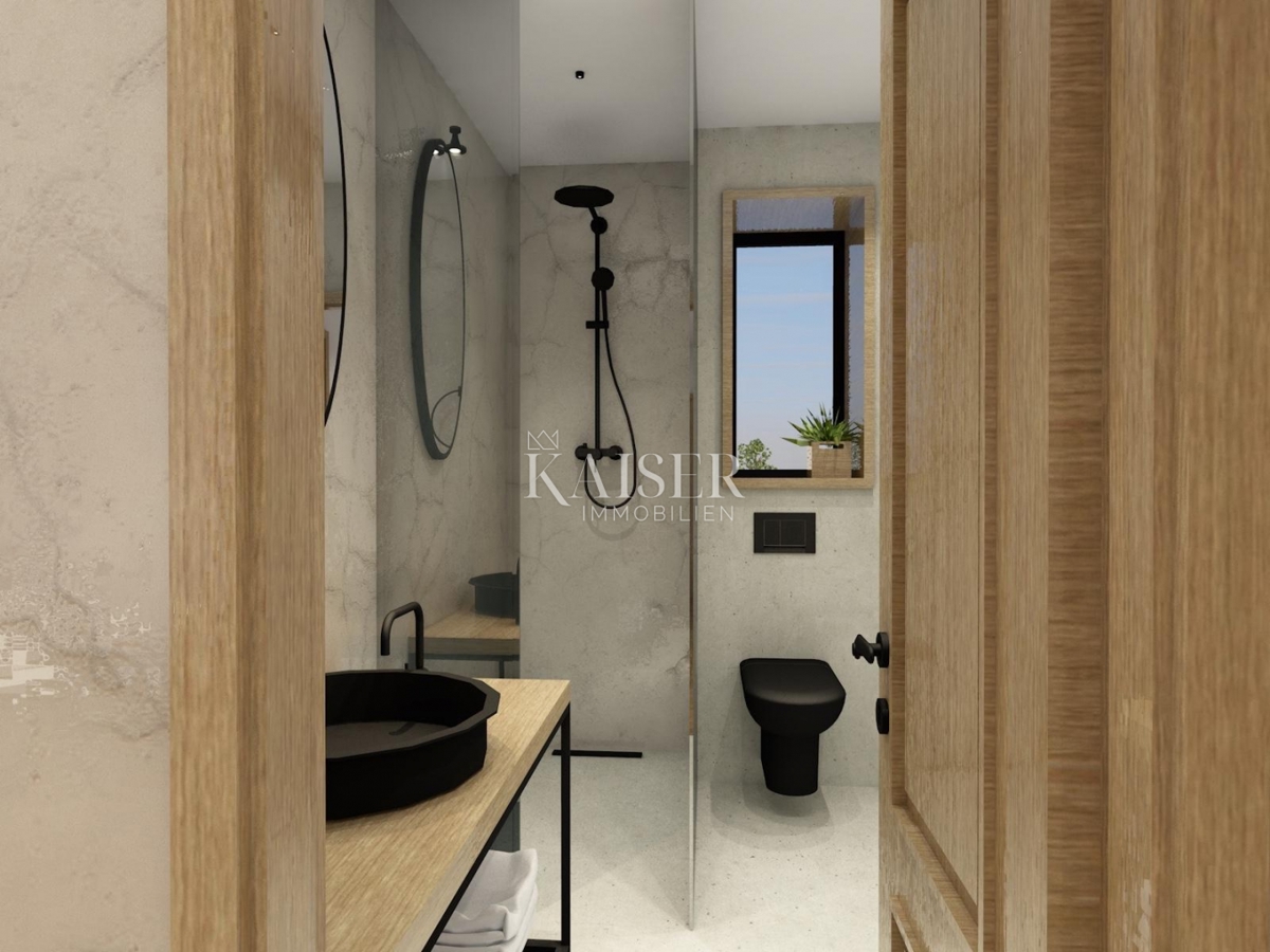 Zara, Sukošan - appartamento al piano terra con giardino, a 200 m dal mare