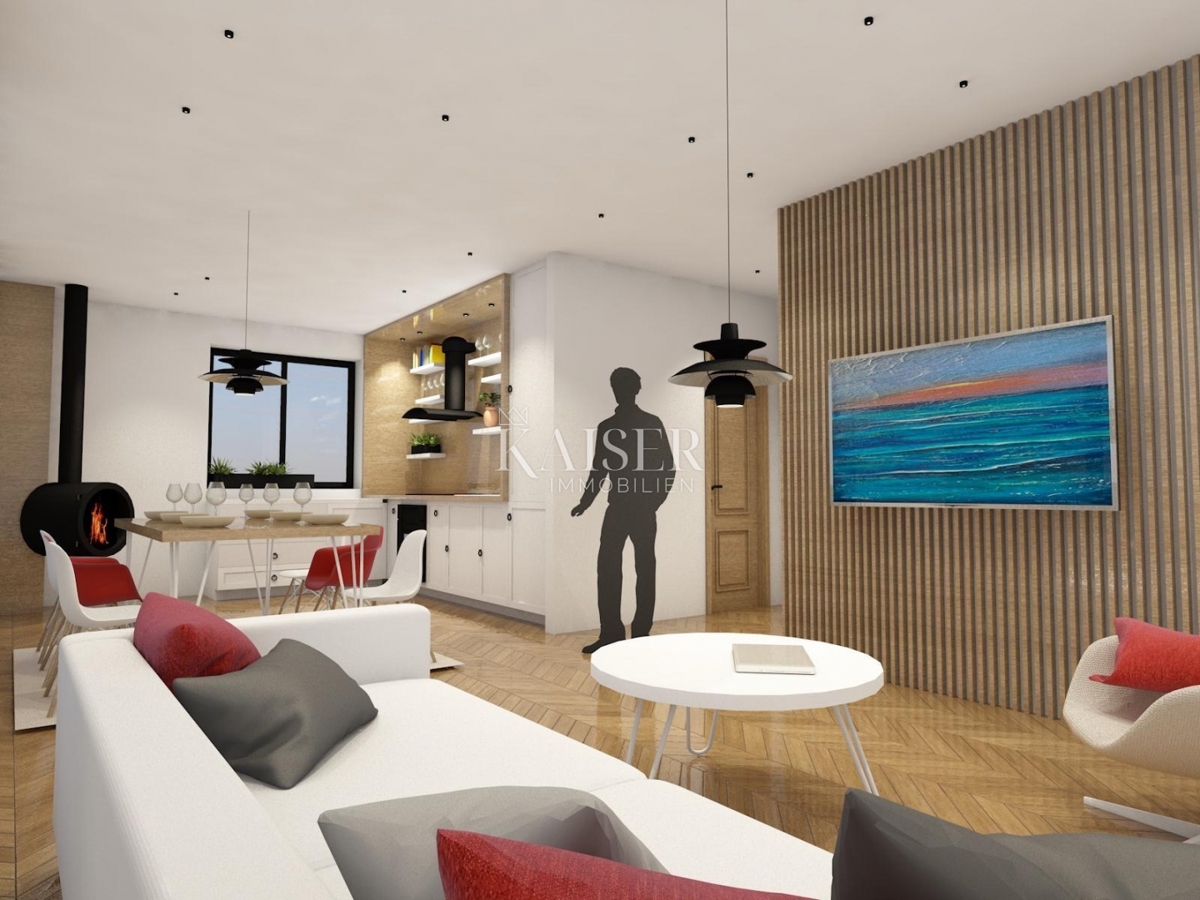 Zara, Sukošan - appartamento al piano terra con giardino, a 200 m dal mare