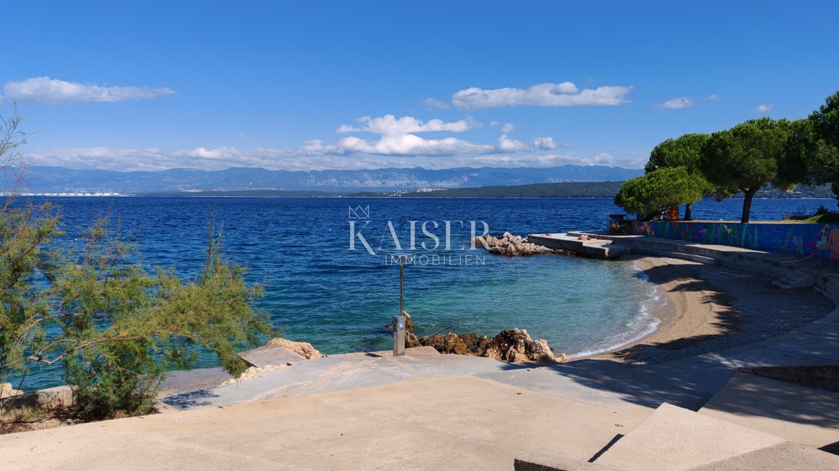 Isola di Krk, Malinska - casa bifamiliare 100m2 con vista mare