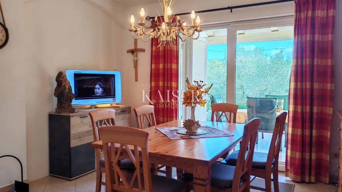 Isola di Krk, Malinska - casa bifamiliare 100m2 con vista mare