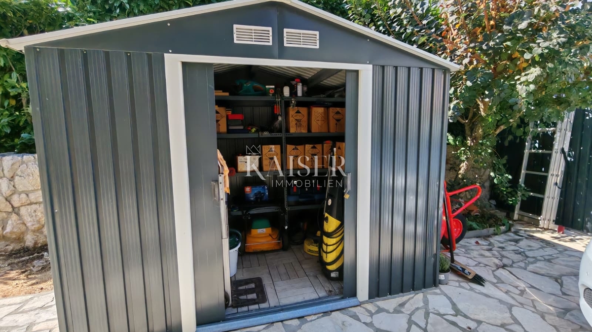 Isola di Krk, Malinska - casa bifamiliare 100m2 con vista mare