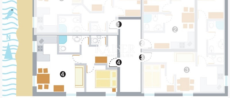 Istria, Rovigno - esclusivo appartamento di 40m2 vicino al mare