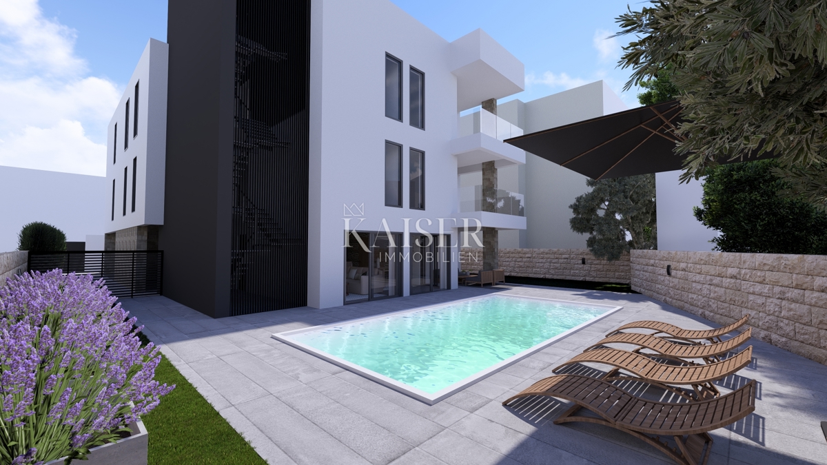 Petrčane - Zara, Attico esclusivo su tutto il piano con terrazza sul tetto